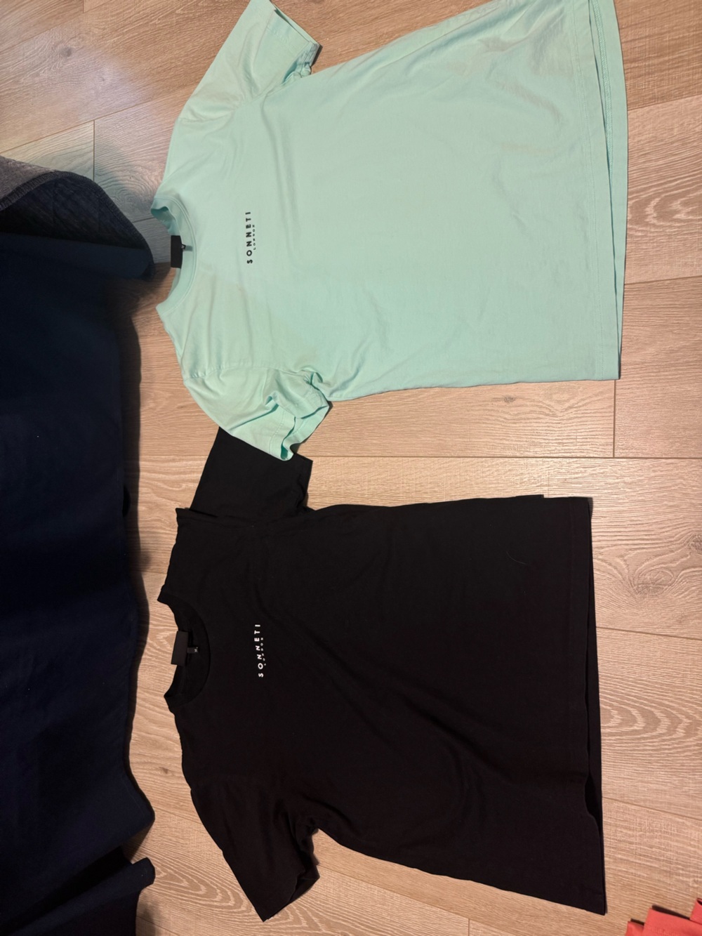 Sonneti Logo Tee - Black & Mint